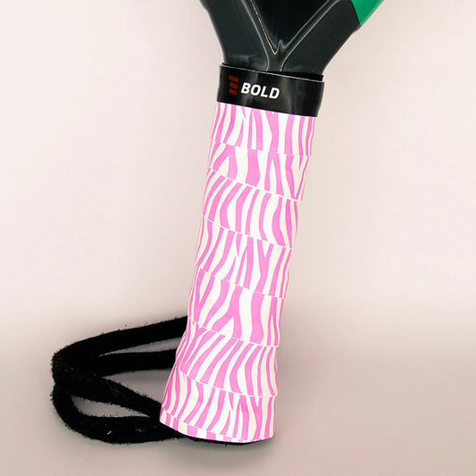 Pink Zebra padel overgrip