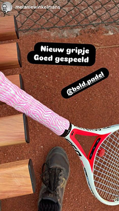 New Bold grip, played well on court